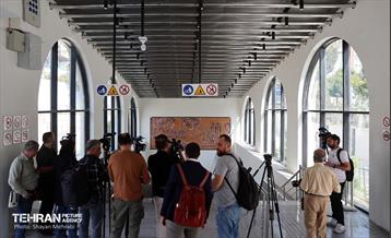 بازدید نمایندگان رسانه‌های خارجی از مترو مریم مقدس(س)  45