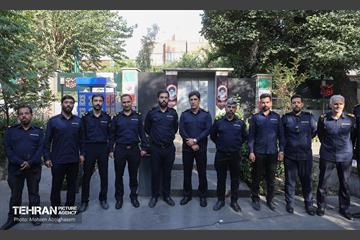 رویداد «آخرین دیدار» از نگاه نیروهای شهربان شهرداری تهران 2