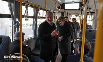 آغاز فعالیت اتوبوس‌های برقی جدید در ۳ خط اتوبوسرانی تهران  27