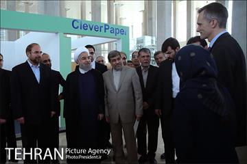 افتتاح نمایشگاه بین المللی کتاب تهران با حضور رییس جمهور 1