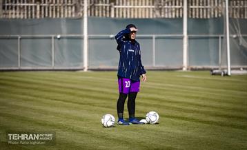 تمرین تیم ملی فوتبال زنان 6