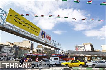 اکران محیطی پیامهای آموزشی پیشگیری از کرونا 6