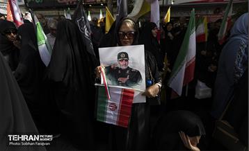 تشییع شهدای اقتدار ملی در تهران 29