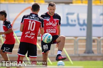 تمرین تیم فوتبال پرسپولیس تهران 6
