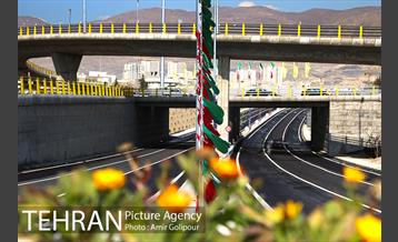 تقاطع غیر همسطح بزرگراه شهید حکیم با بلوار المپیک 24