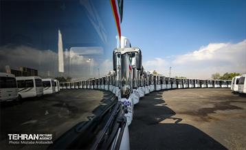 آیین بهره‌برداری از ۲۰۰ اتوبوس و ۶۲ مینی‌بوس 5