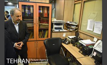 حضور شهردار تهران در مرکز فرماندهی و ستاد مدیریت بحران شهر تهران 8