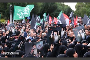 اجتماع مردم تهران در سوگ رئیس جمهور - 2 19