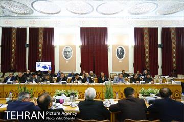 نشست شورای معاونین، مشاوران و شهرداران مناطق ۲۲گانه و مراسم تکریم و معارفه فرمانده یگان حفاظت شهرداری تهران 13