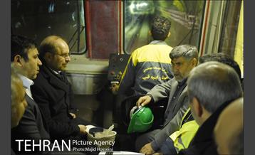 بازدید شهردار تهران از بخش میانی خط 7 مترو 1
