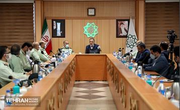 نشست شهردار تهران با فرمانده نیروی انتظامی تهران بزرگ 9
