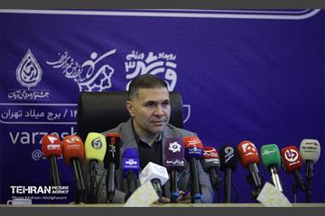 نشست خبری مدیرعامل سازمان ورزش شهرداری تهران 22