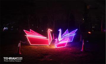 جشنواره نور تهران در بوستان ملت 25