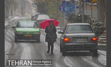 برف پاییزی در تهران 39