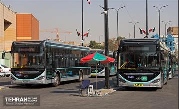 به وقت خدمت؛ ایستگاه شارژ اتوبوس برقی «قورخانه» 41