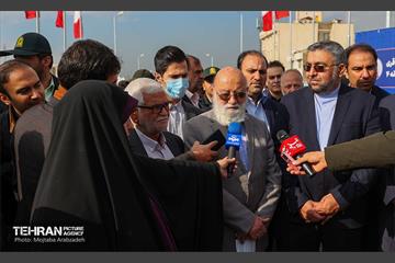 آیین افتتاح تقاطع غیرهمسطح پل شهید محسن سیفی 11