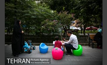 افتتاح گذر فرهنگی پنجشنبه های بلوار کشاورز 27