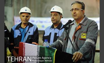 ورود دستگاه تمام مکانیزه(TBM) به ایستگاه مترو شهدا 11