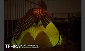 هواداران شب قبل از شهرآورد ۸۴ 1