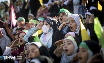 اجتماع بزرگ نوجوانان غرب تهران در پویش سلام فرمانده 19