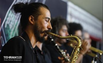 عزاداری شب هفتم محرم در خیمه هنر 13