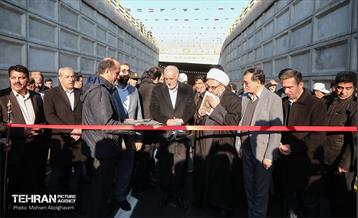 افتتاح زیرگذر بزرگراه شهید متوسلیان - باغستان 3