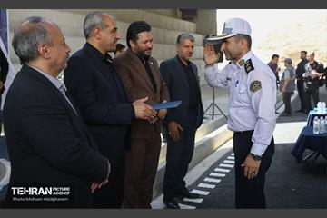 افتتاح دوربرگردان غیرهمسطح بزرگراه شهید همدانی 6