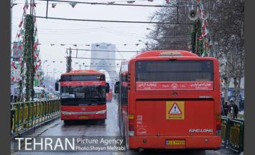 خدمات شهرداری تهران در پایان راهپیمایی یوم الله 22 بهمن 21
