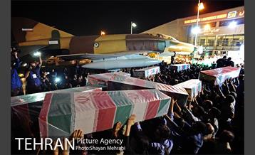 مراسم وداع با 150 شهید دوران دفاع مقدس 59