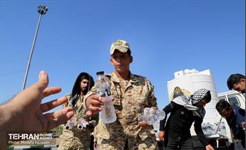 بازگشت زائران حسینی به کشور از گذرگاه مرزی خسروی 1