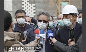 بازدید فتاح رئیس بنیاد مستضعفان از ساختمان پلاسکو 34