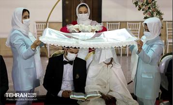 آغاز زندگی مشترک ۲۱ زوج کم برخوردار 17