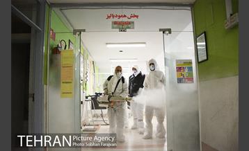 ضدعفونی بیمارستان های امام خمینی(ره) و طالقانی 10