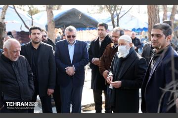 مراسم تشییع مرحوم محمدهادی چمران برادر مهدی چمران 12