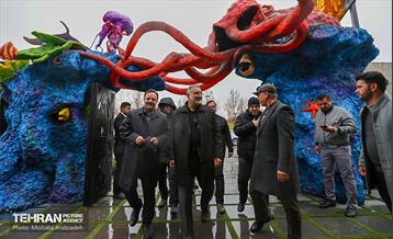 بازدید شهردار تهران از منطقه فرهنگی و گردشگری عباس اباد 29