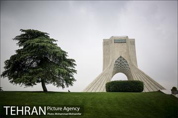 بارش باران پاییزی در تهران 22
