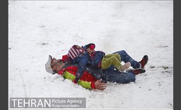 تفریحات برفی در پارک پردیسان تهران 27