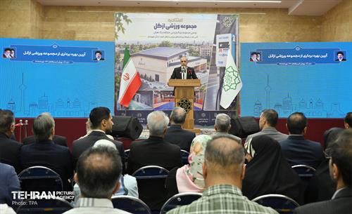آیین بهره‌برداری از مجموعه ورزشی ازگل  17