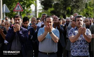 اقامه نماز عید سعید فطر در محله شهران 22