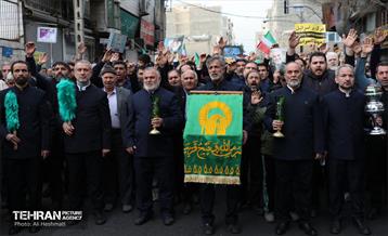 مراسم تشییع شهیده فائزه رحیمی 27