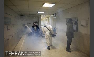 عملیات ضدعفونی امامزاده صالح(ع) 18