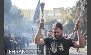 عزاداری روز عاشورا در محله دولت آباد  8