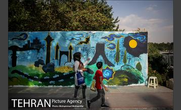 جشنواره نقاشی به مناسبت افتتاح پل طبیعت 1