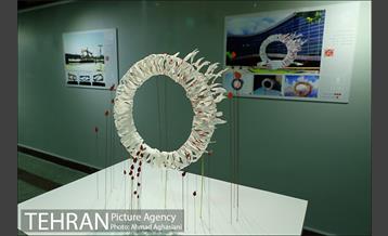 افتتاحیه پنجمین دوسالانه مجسمه های شهری تهران 10