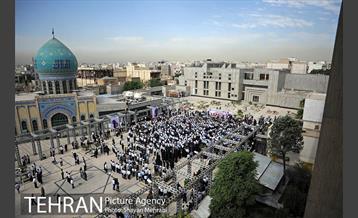 مراسم تشییع پیکر شهید آتش نشان علی قانع 34