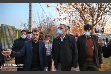 بازدید شهردار تهران از منطقه 17