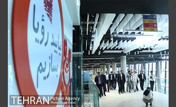 بازدید شهردار تهران از آخرین مراحل ساخت باغ کتاب تهران 14