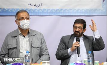 بازدید شهردار تهران از خانه مداحان و نشست با اعضا هیئت رئیسه 35