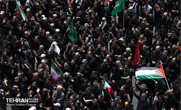 دسته عزاداری دانشگاه امام صادق(ع) در ظهر عاشورا 19