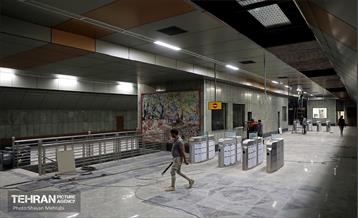 توسعه متروی تهران؛ ایستگاه کوهسار 42